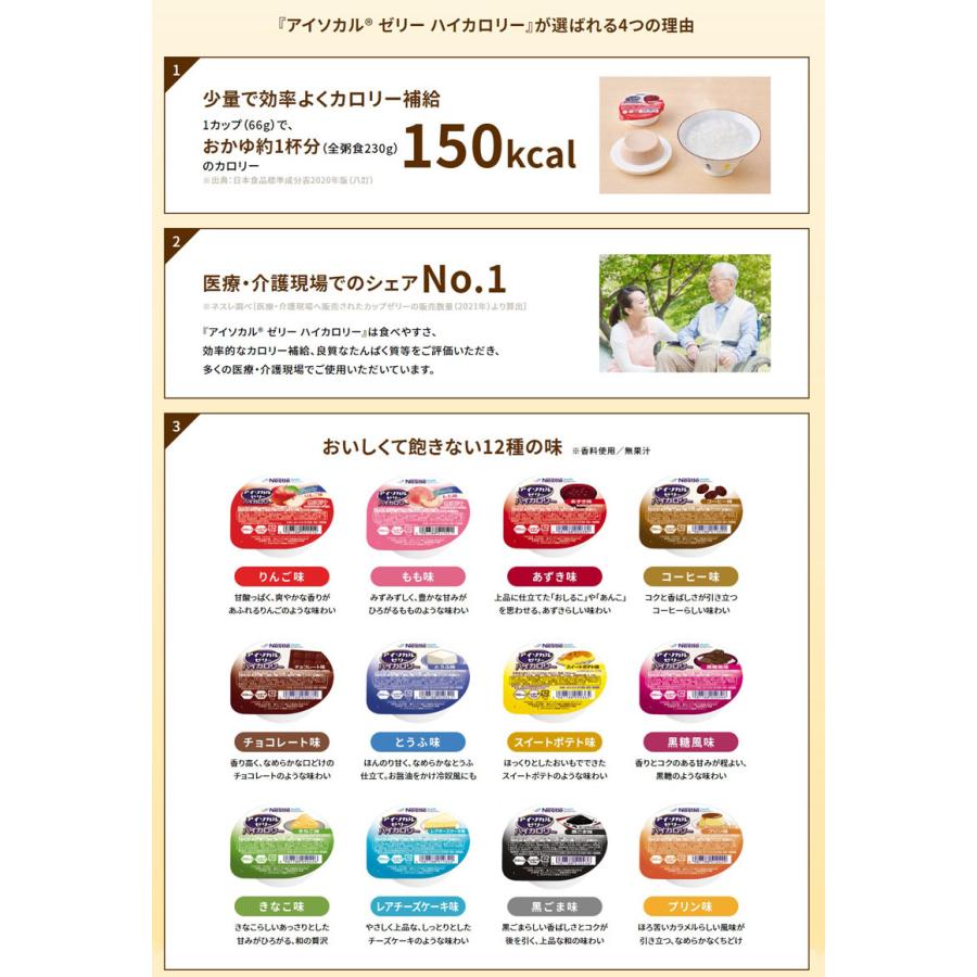 Nestle（ネスレ） 介護食 アイソカルゼリー ハイカロリー 12種2個