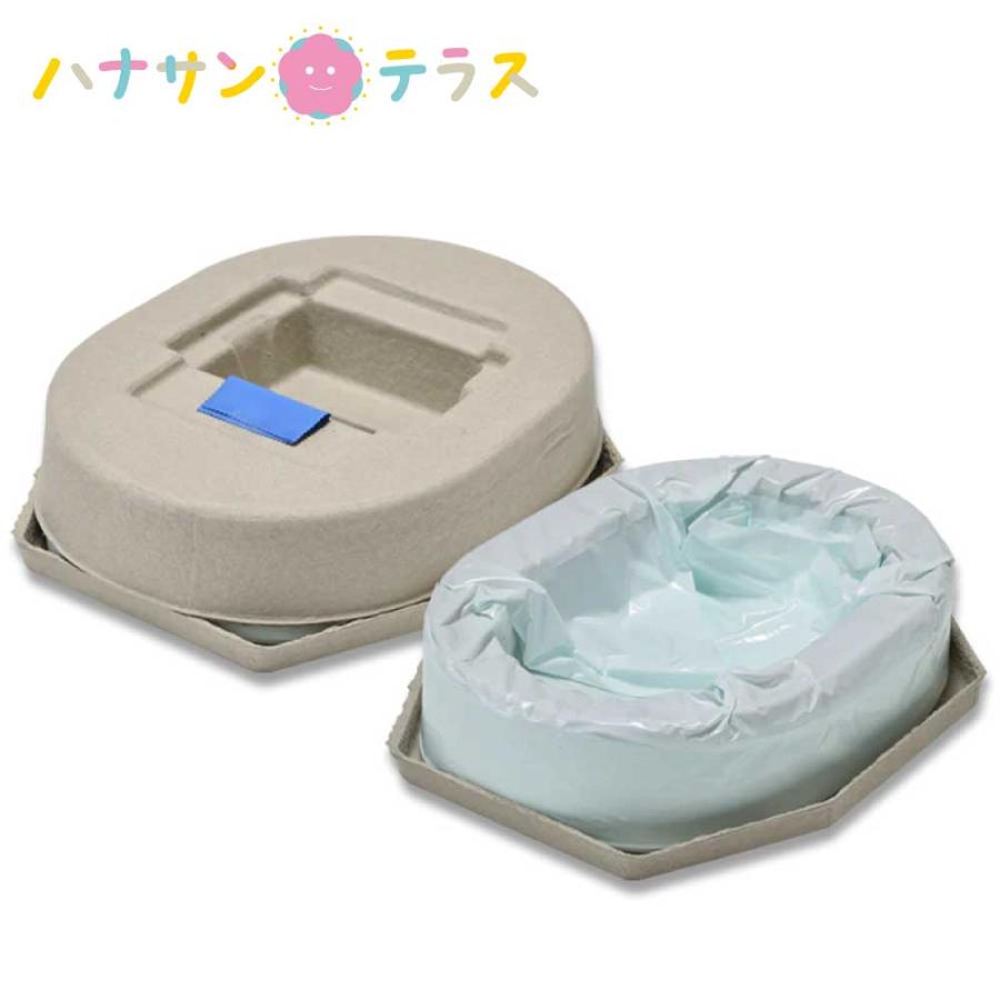 ポータブルトイレ用処理袋 ラップポン介護用フィルムカセットタイプ4 