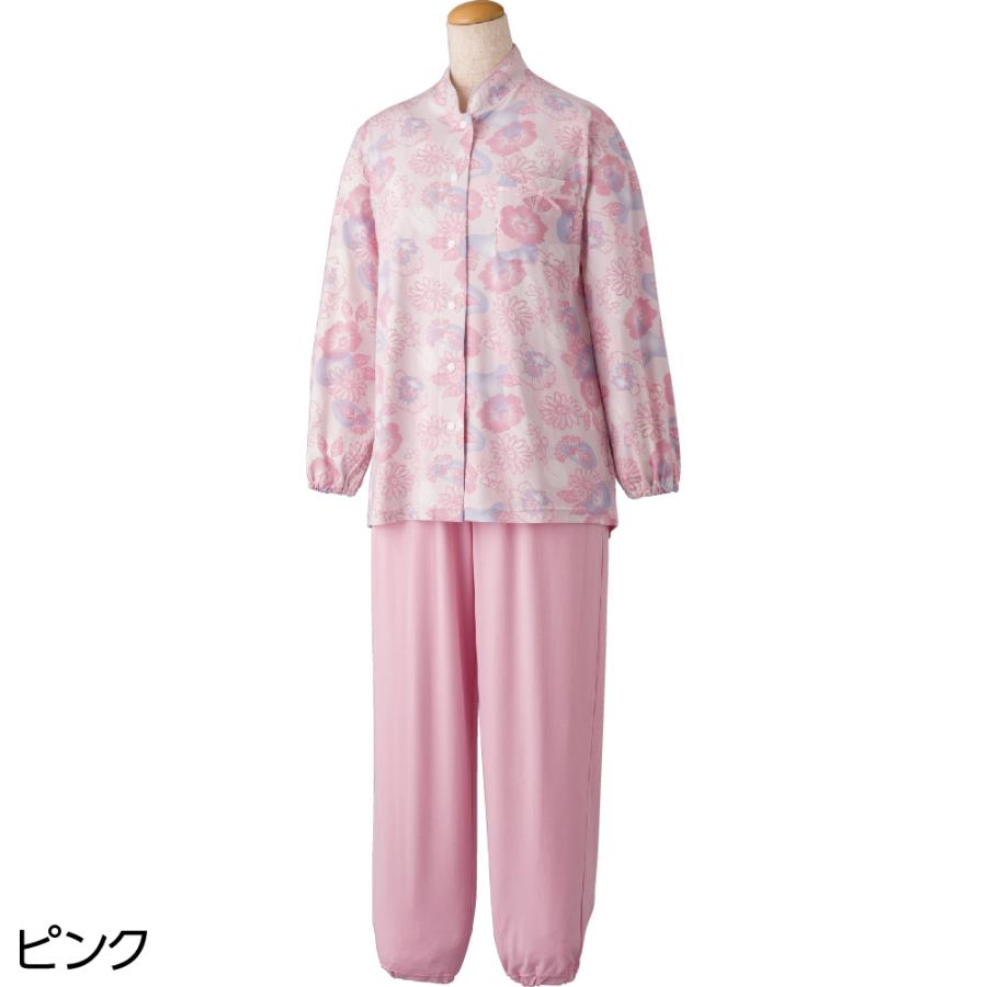 新品未使用mariness ピンク パジャマセット Mサイズ ハナサンテラス のびのびストレッチホックパジャマ ホック S M L LL