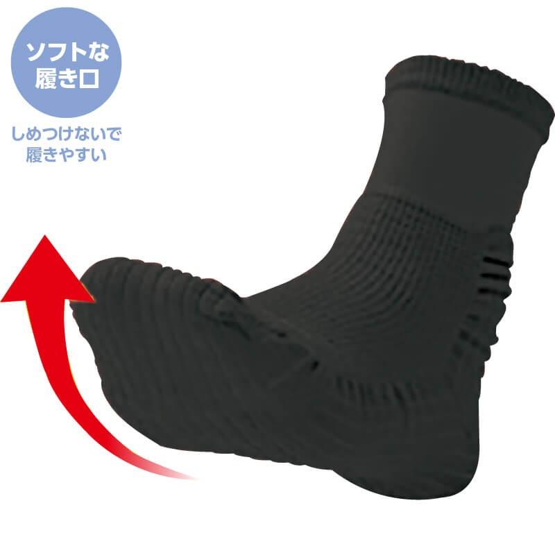介護 靴下 どんどんウォーク ソックス メンズ 用 紳士 介護用靴下 転倒防止 つまずきにくい つま先 上がる つまずきにくいくつ下 歩行 リハビリ 広島大学 K ハナサンテラス 通販 Yahoo ショッピング