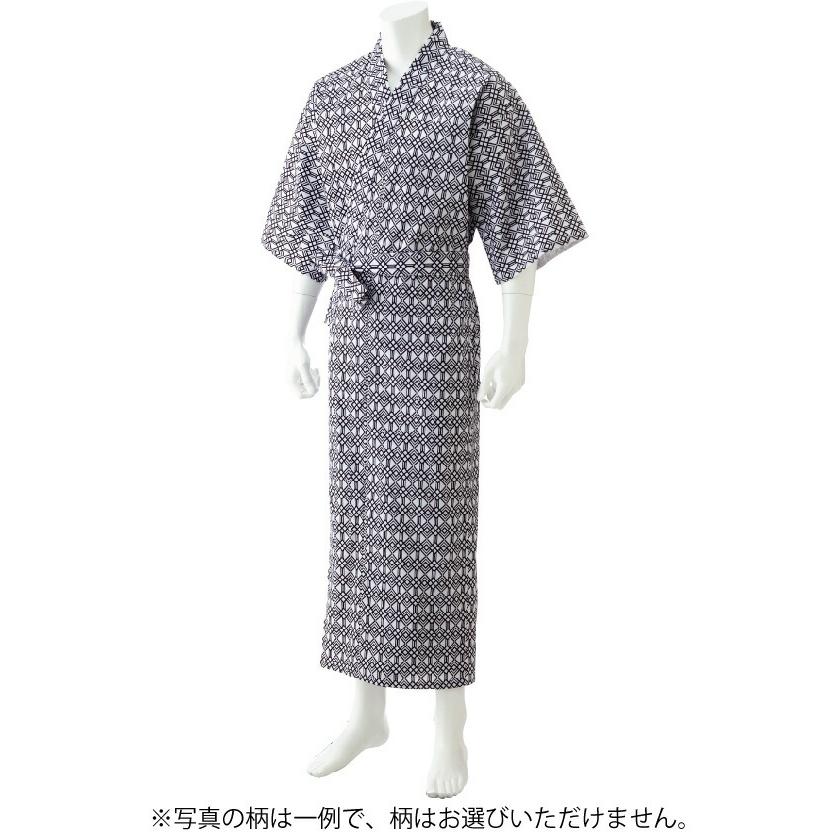 10枚セット 介護 パジャマ シニア ガーゼねまき 打ち合わせ 寝巻き 綿100% S M L LL 春 夏 秋 冬 高齢者 メンズ 紳士 シニア 柄お任せの画像