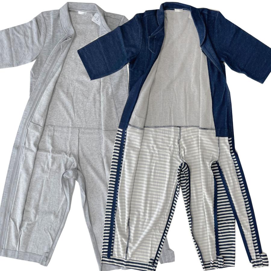 介護用衣類 つなぎ服 介護服 つなぎ パジャマ 介護用つなぎ服パジャマ オールシーズン