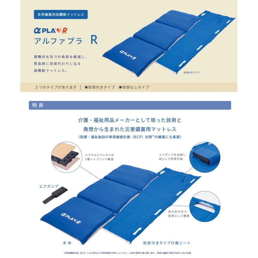 防災グッズ メアルファプラr 担架付きタイプ タイカ マットレス 備蓄用 防災用品 災害 緊急用 必需品 メーカー直送の為 代引き 時間指定不可 W Ari ハナサンテラス 通販 Yahoo ショッピング