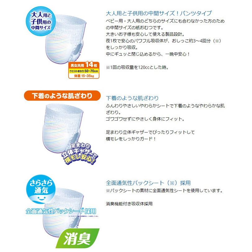 グーン パンツ グーンスーパーBIG 14枚 6袋 1ケース 販売 箱 グーン パンツ グーンスーパーBIG 14枚 6袋 1ケース 販売 箱