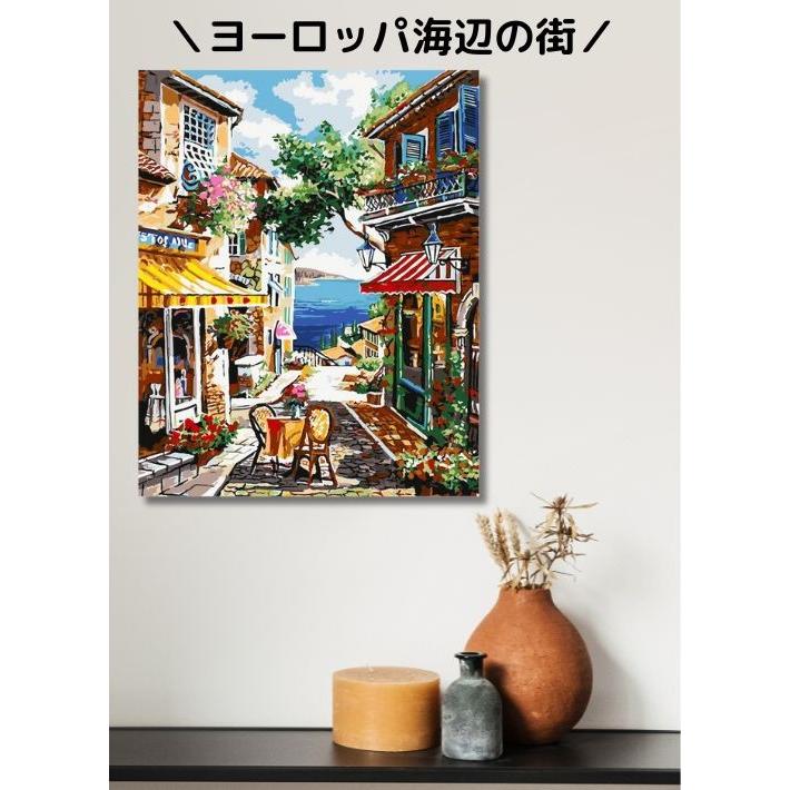 ペイントバイナンバー 大人の塗り絵 フレーム付き 数字油絵 数字 ペイントバイナンバー 大人の塗り絵 フレーム付き 数字油絵 数字