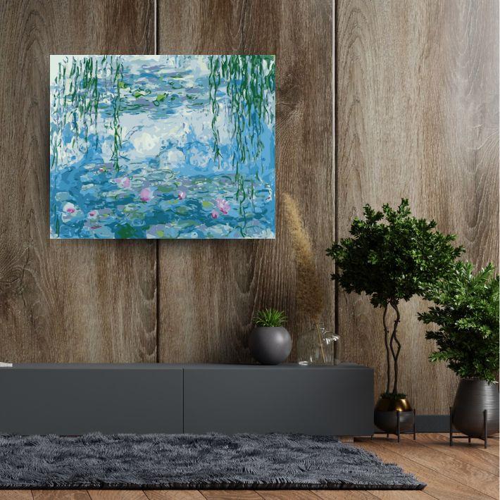 モネ 数字油絵 油絵塗り絵 クロード・モネ 名画 アートパネル 大人の