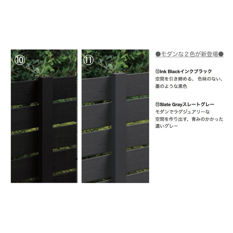便利な目隠しフェンス（新品・未使用） フェンス 目隠し ベータウッドフェンス セット W4000×H1800 外構用