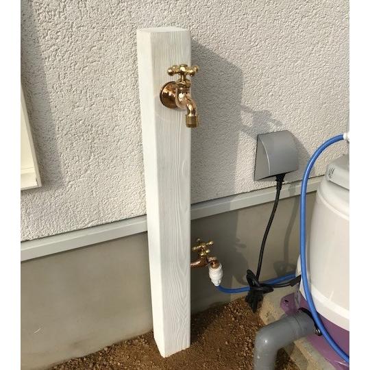 立水栓 おしゃれ 外構 外水栓 水栓柱 Diy ディーズガーデン ウォータースタンド蛇口２コ付き送料無料 Dg Dgw0 エクステリア通販プルーマガーデン 通販 Yahoo ショッピング