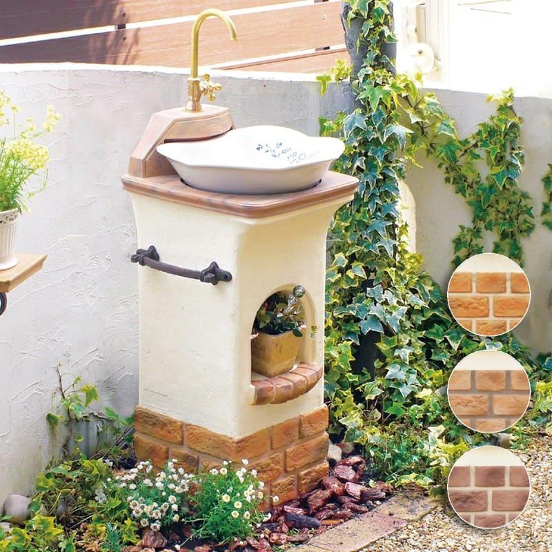 値下げ立水栓セット タイル仕様