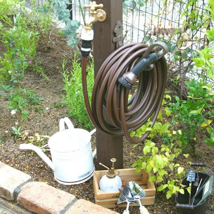 ガーデンホース セットA 長さ10m ブラウン 茶色 ディーズガーデン