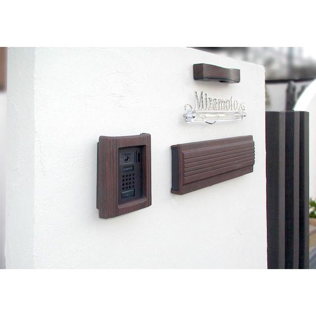 インターホンカバー ウッドタイプA ディーズガーデン 送料無料 爆買