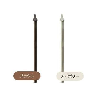 機能門柱 おしゃれ ディーズガーデン ＋ポスト おしゃれ シャルルポール12Aセット（郵便ポスト＋ポール＋表札）送料無料の画像