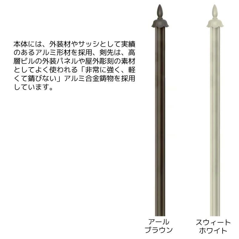 機能門柱 おしゃれ ディーズガーデン  シャルルポール 15A ポスト 表札 インターホンカバー セットの画像