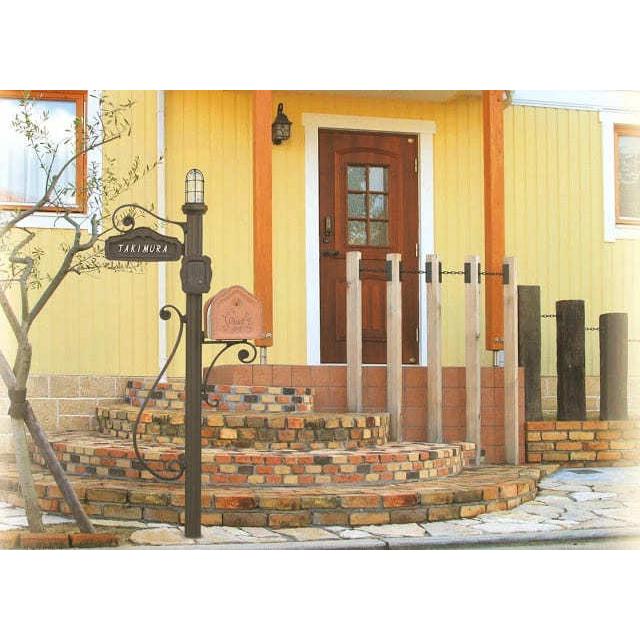 破格値下げ 門柱 機能門柱 おしゃれ デザイン ポスト 表札 門柱セット 門柱 機能門柱 おしゃれ デザイン 門柱 ポスト シャルルポール16cセット 郵便ポスト ポール 表札 インターホンカバー 送料無料 門扉 玄関 Tomartrust Org