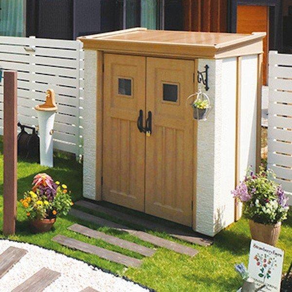 物置 おしゃれ 屋外 小型 物置小屋 デザイン カンナフォルテ D125 石目調 Ds Cannafd125 Cl エクステリア通販プルーマガーデン 通販 Yahoo ショッピング