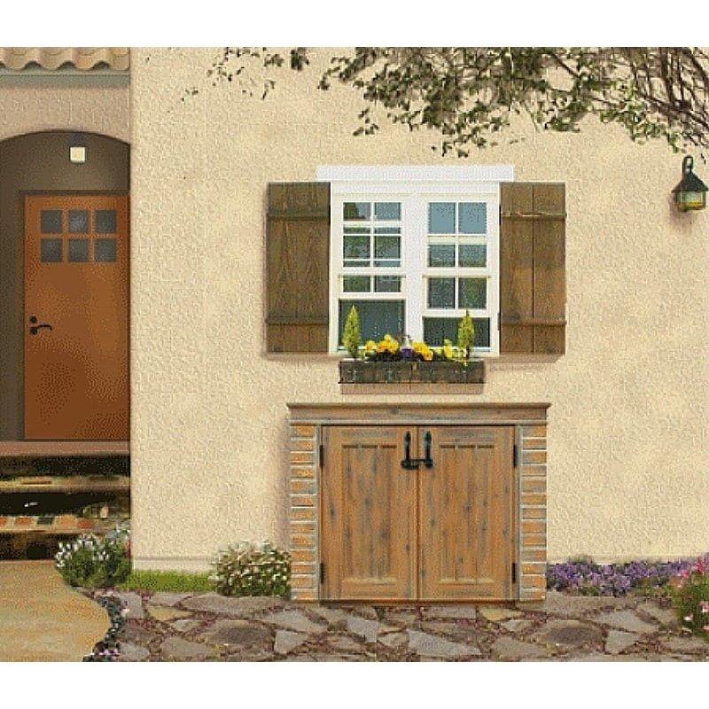 物置 屋外 おしゃれ 収納庫 ディーズシェッド カンナミニ かわいい小型