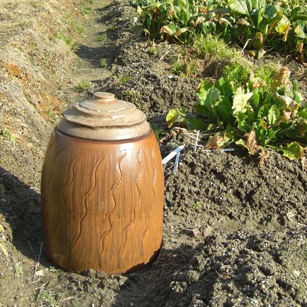 コンポスト おしゃれ 容器 屋外 陶器 どんぐりｓ 信楽焼 コ生ごみ堆肥化容器 エコライフ Jg Cp Don エクステリア通販プルーマガーデン 通販 Yahoo ショッピング