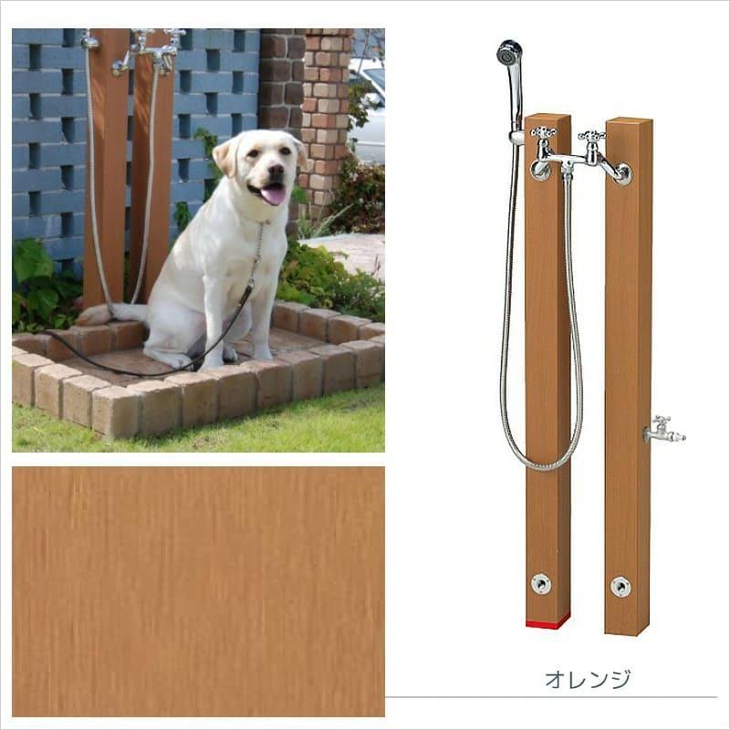 シャワー水栓柱セット[シャワープレイス レヴウッドタイプ] 楽天市場】立水栓ユニット/水栓柱+パンセットシャワープレイスレヴ