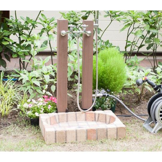 シャワープレイス レヴウッドタイプ 温水・冷水 送料無料