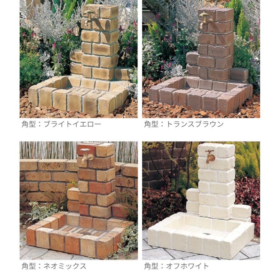 アンティーク？調　立水栓 ニッコーエクステリア 立水栓 おしゃれ 水道 庭 屋外 セット 蛇口 diy