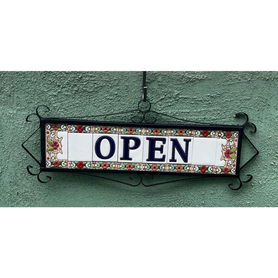 タイル表札用フレーム 枠 アイアン おしゃれ 可愛い アルファベット