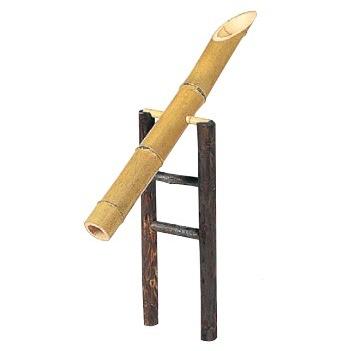 竹製 鹿威し ししおどし 天然竹 日本庭園や和風のお庭におすすめガーデングッズ Ta Bs 1 エクステリア通販プルーマガーデン 通販 Yahoo ショッピング