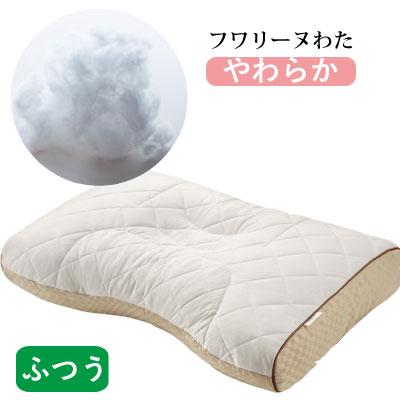 西川 ファインスムース ピロー 日本製 63×43cm フワリーヌわた ミニパイプ そば殻タッチパイプ ベーシッククオリティ 爆買 | finesmooth | 02