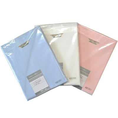 日本製 カラード30 綿100％ フラットシーツ 140×250cm : 快眠ふとん