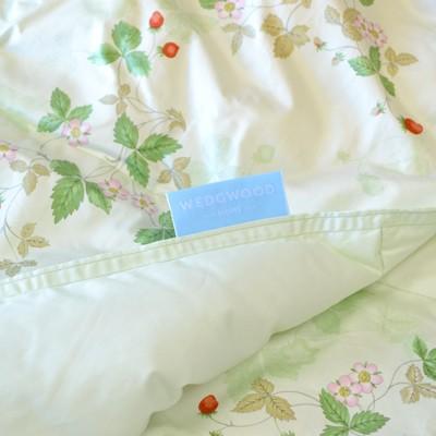 WEDGWOOD（ウェッジウッド） 日本製 西川 羽毛肌掛けふとん