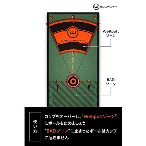 底値 WELLPUTT ウェルパット ゴルフパターマット マット 3M メイン