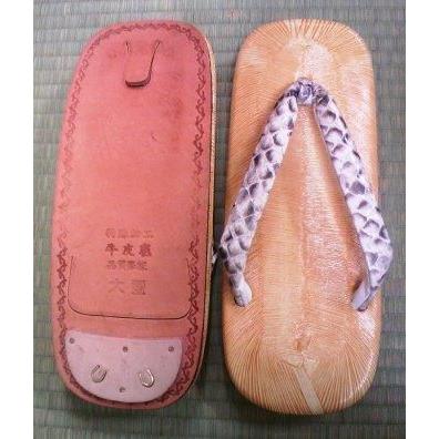 雪駄 メンズ 本物のニシキ蛇皮を使用 【本錦ヘビ革 牛革底 LLサイズ