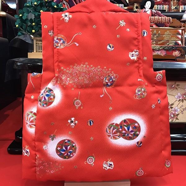 初節句 被布着 【送料込み】被布 ひふぎ【 赤 No8】(三月人形 ひな人形