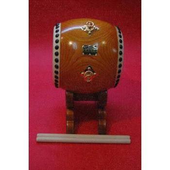 本格 ミニ 玩具太鼓【四寸】太鼓直径12cm バチ2本付き 和太鼓 本格 ミニ 玩具太鼓【四寸】太鼓直径12cm バチ2本付き 和太鼓