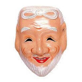 おめん 祭禮 本格紙面 お面 翁 おきな お祭りお面 okina お祭り用品専門店橋本屋yahoo 店 通販 Yahoo ショッピング