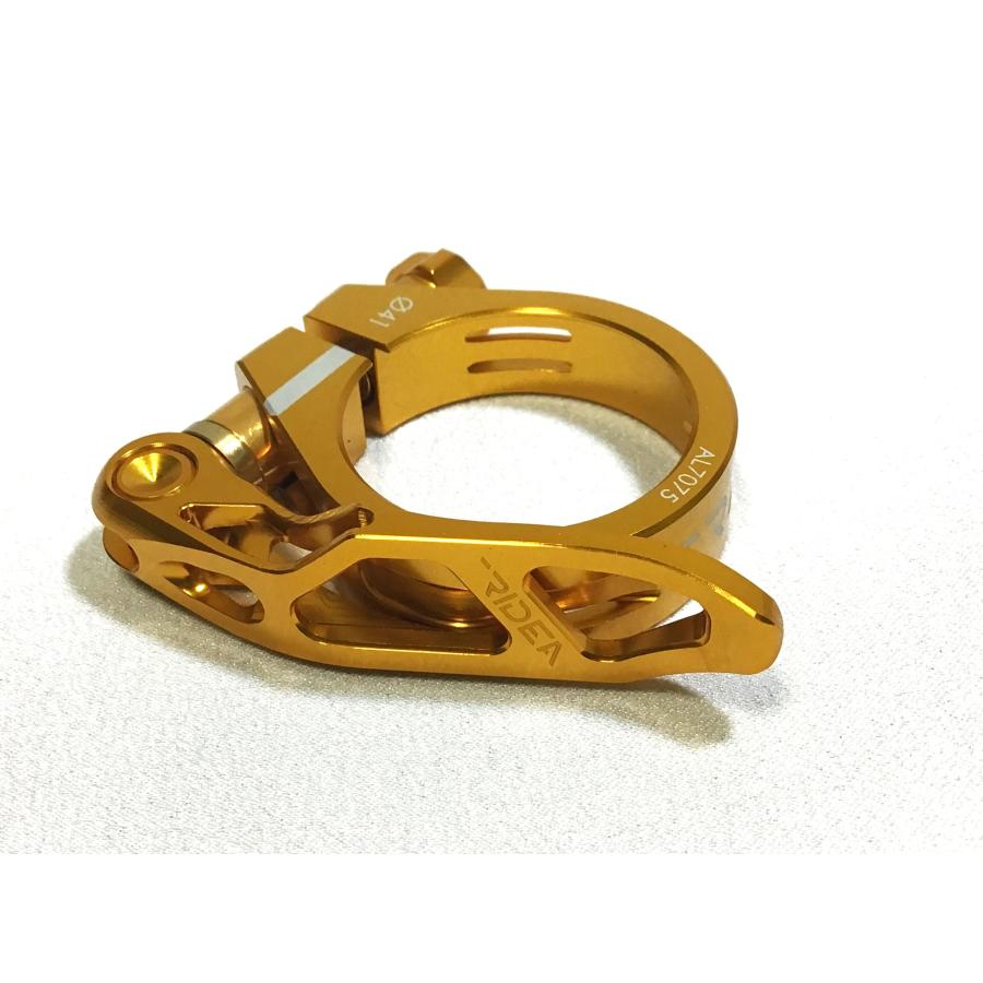 RIDEA 橋輪オリジナルシートクランプ Φ41 ゴールド : hasirin - 通販