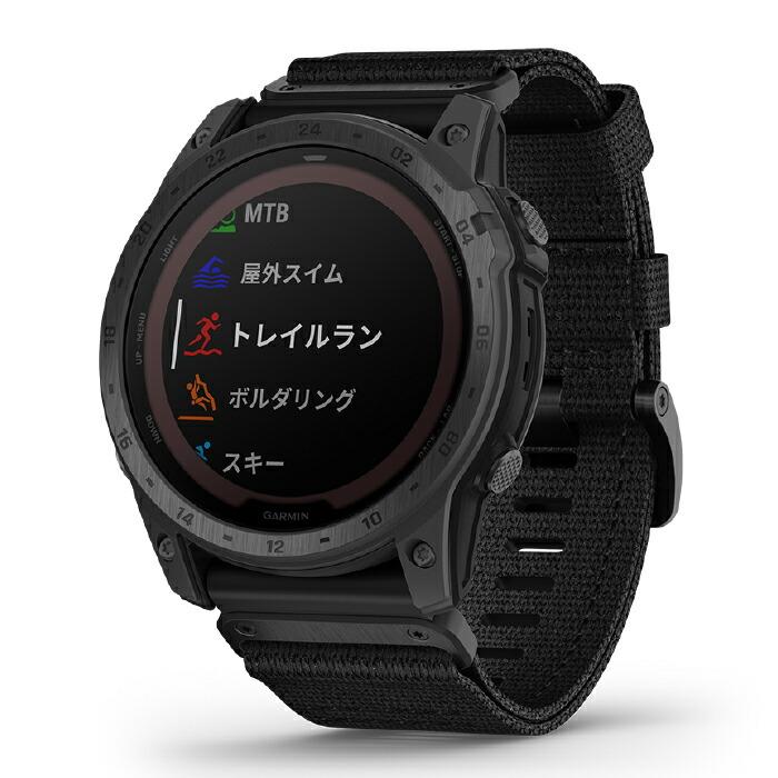 Garmin ガーミン Business Arhlete tactix 7 Pro Sapphire Dual Power 010-02704-34 スマートウォッチ Suica対応 GPS  日本正規品 ソーラー防水音楽保存可能の画像