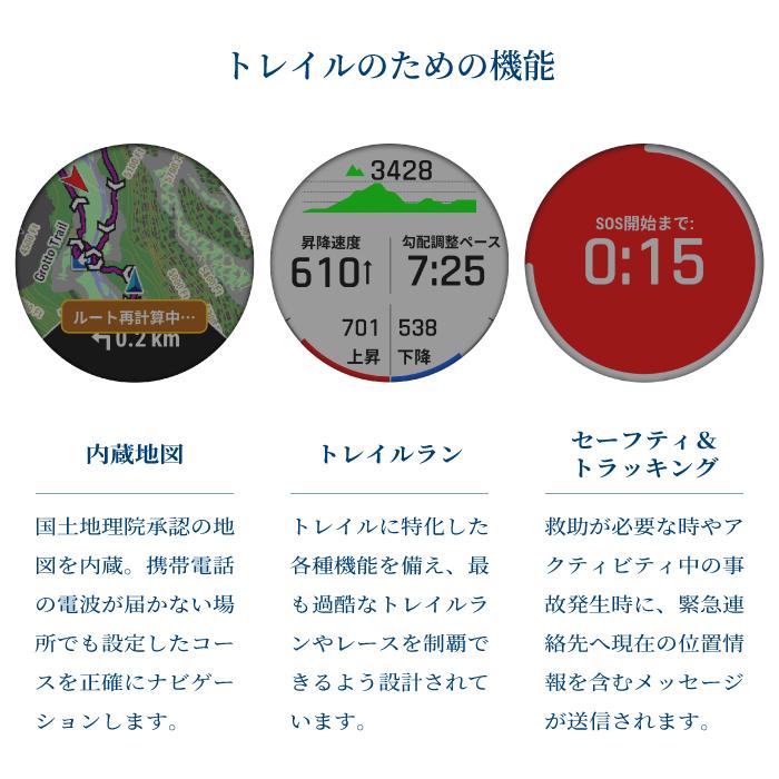 Garmin ガーミン Enduro 3 010-02751-21 スマートウォッチ Suica対応  GPS ソーラー 防水 音楽保存可能 iOS/Android/PC対応の画像