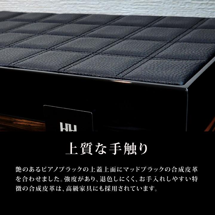 ユーロパッション 高品質ウォッチボックス 10本収納 2段収納 腕時計