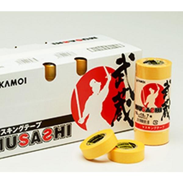 カモイ 武蔵 1箱【24mm（幅）×18m】 カモ井マスキングテープ武蔵