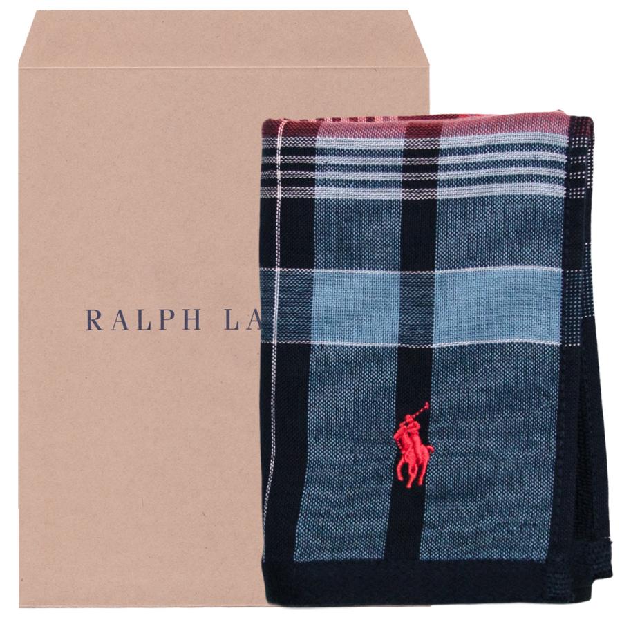 【新品】RALPH LAURENタオルハンカチ POLO RALPH LAUREN ラルフローレン (RALPH LAUREN) パイル地