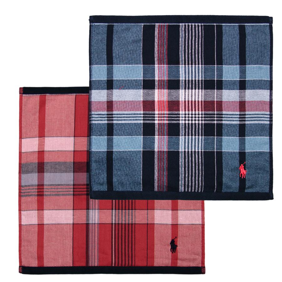 【紙袋、リボン付】ラルフローレン　タオルセット　4枚 紙袋、リボン付】ラルフローレン タオルセット 4枚