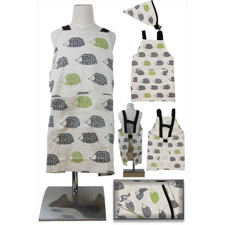 キッズエプロン 子供用エプロン 三角巾セット 三角巾 エプロンセット