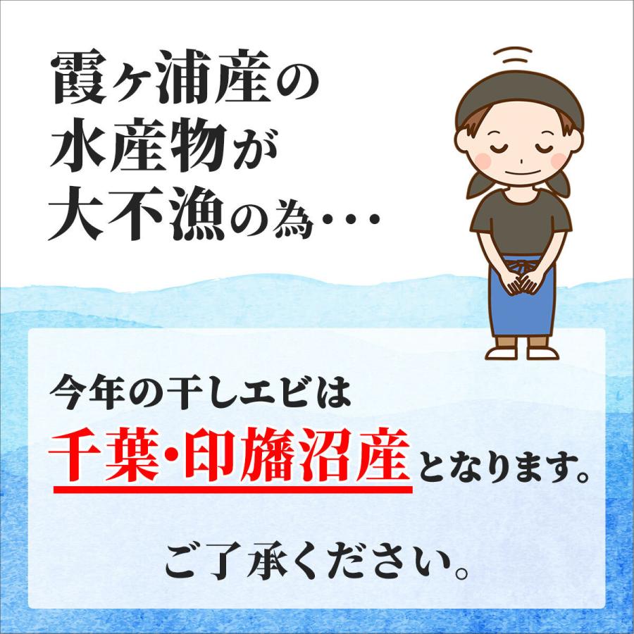 干しエビ 100g 千葉県 印旛沼 特産 川エビ 加工品 海老 えび 乾燥｜hasumifoods｜02