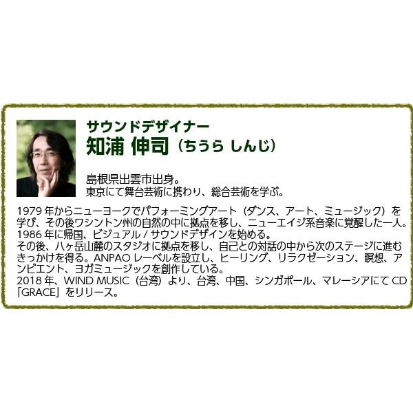 ハルニレ2 樹環 JU-KAN 知浦伸司 ソルフェジオ 528hz ヒーリング CD 送料無料 試聴 店内BGM可｜hasuneko｜06