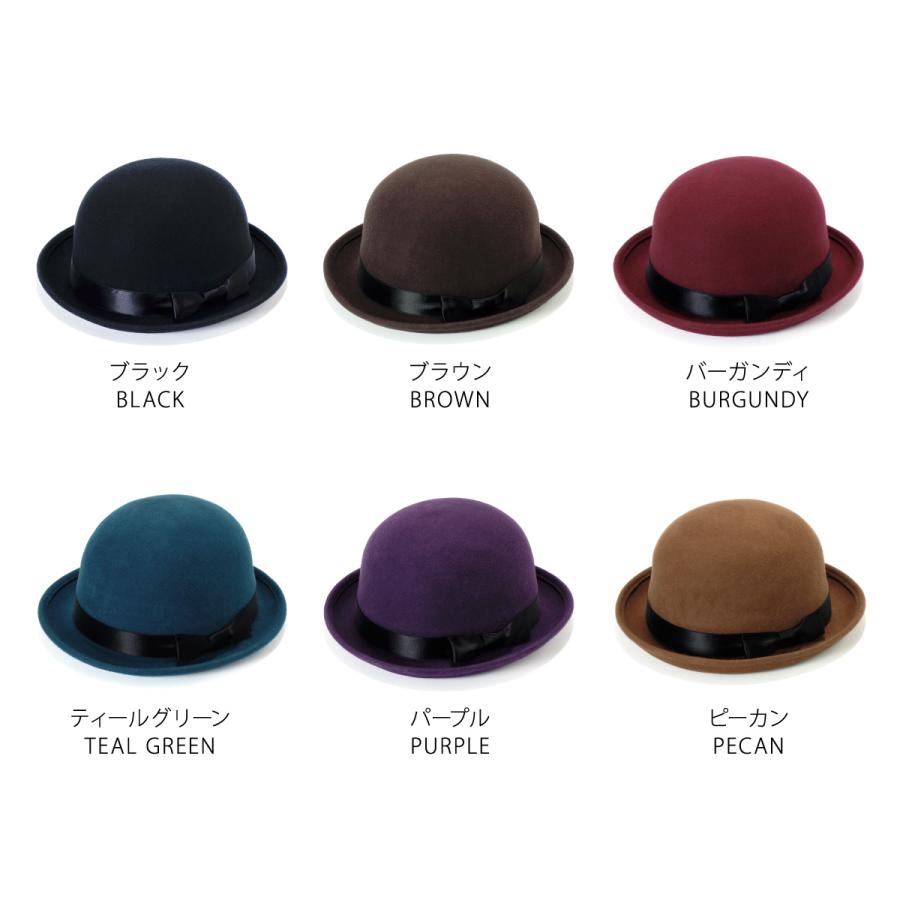 株式会社　栗原　ボーラーハット フェルトボーラーハット : 帽子屋Kstyle - 通販 - Yahoo