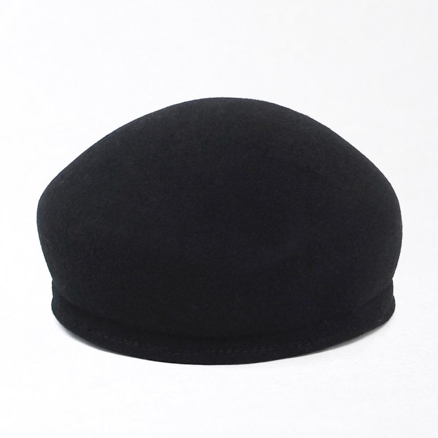 ウールフェルトキャスケット 帽子 レディース サイズ調整 秋冬