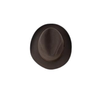箱付き イタリア製 Borsalino Qualita Superiore 6cm ブラウン 正規品 ラビット ファーフェルト 114336-0341の画像