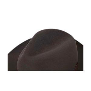 箱付き イタリア製 Borsalino Qualita Superiore 6cm ブラウン 正規品 ラビット ファーフェルト 114336-0341の画像