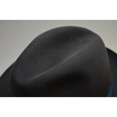 ボルサリーノ フェルトハット 帽子 メンズ マレンゴ ラビット 大きい 秋冬 中折れ チャコールグレー 62cm 紳士帽子 4BO-5443-0461の画像