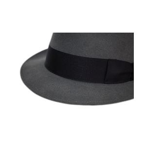 KNOX(帽子) 紳士帽子 秋冬 ファーフェルトハット 中折れハット